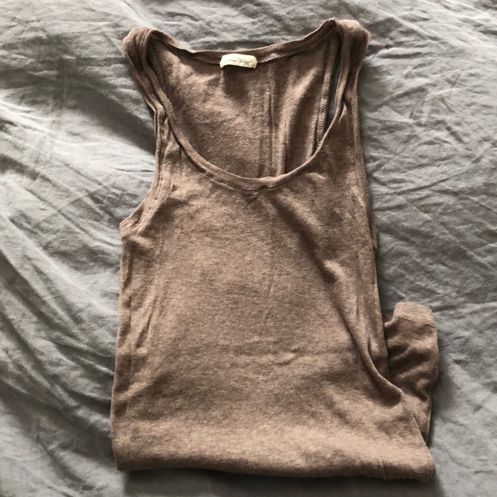 American Vintage tissue Pima cotton tank S
